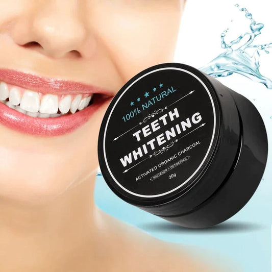 Organic Charcoal Teeth Whitening Powder✨